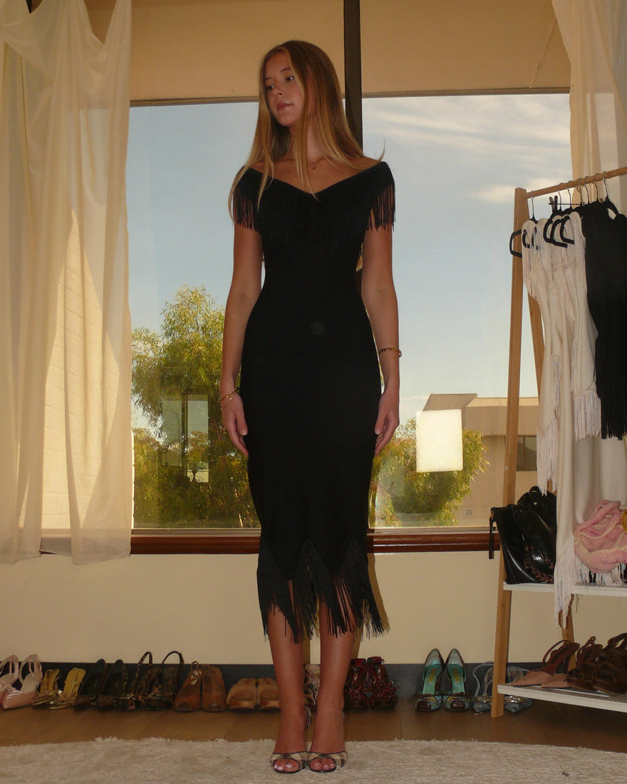 Fringe midi