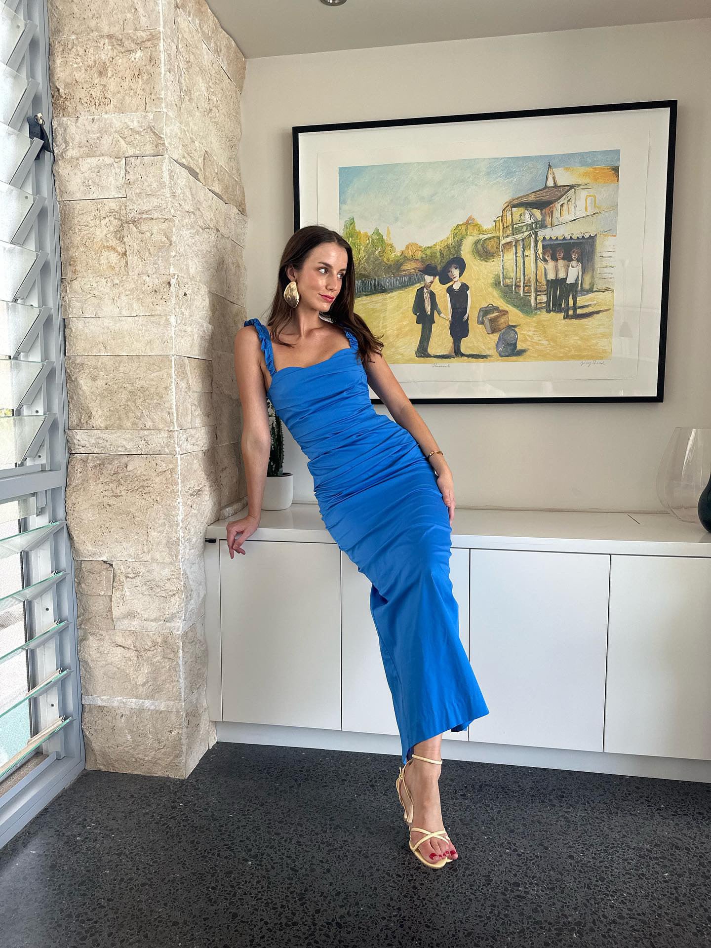 Azul Balconette Gown