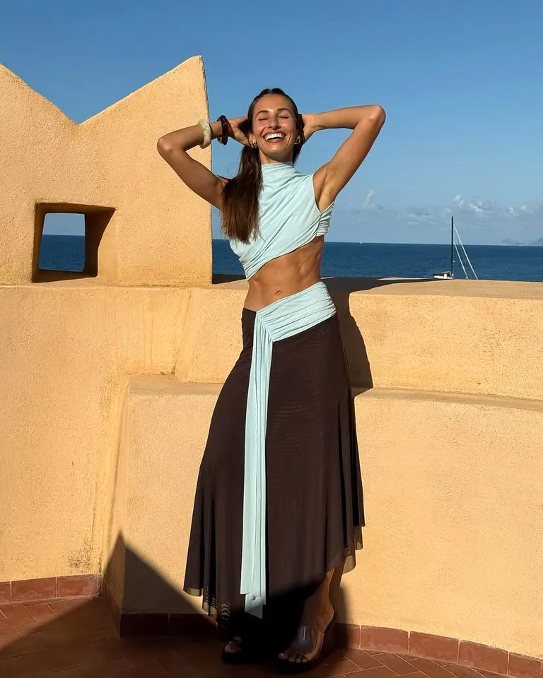 Conni Asym Midi Dress