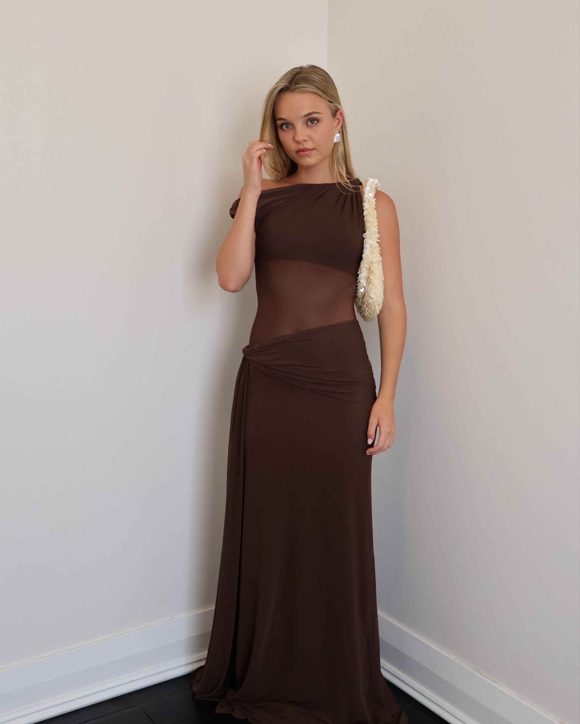 The 'Sisal' Mesh Dress