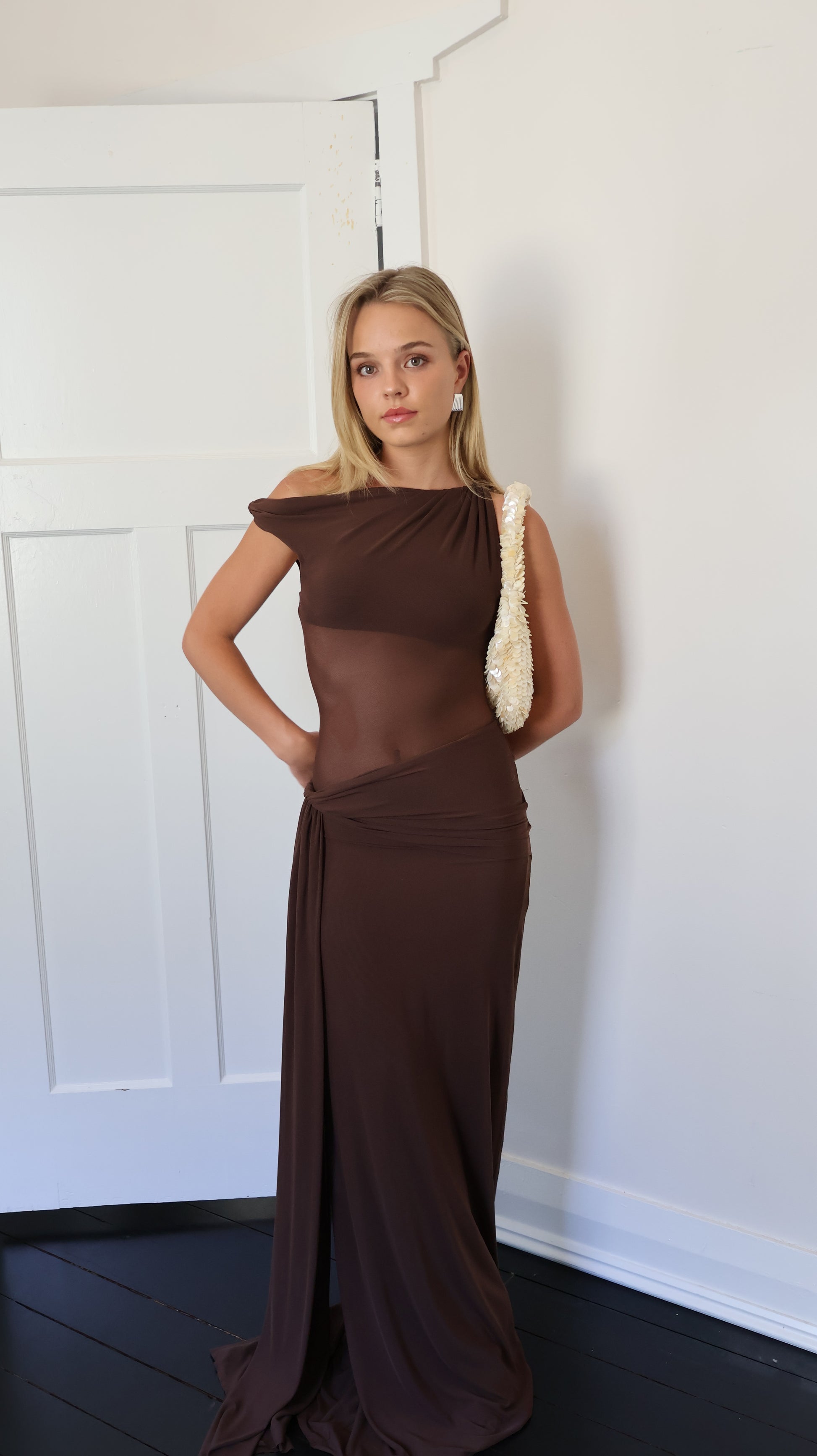 The 'Sisal' Mesh Dress