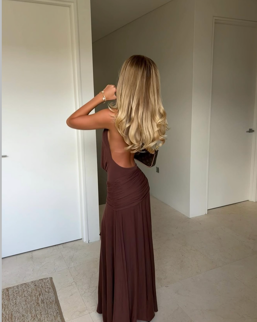 Evelyn Halter Maxi Dress