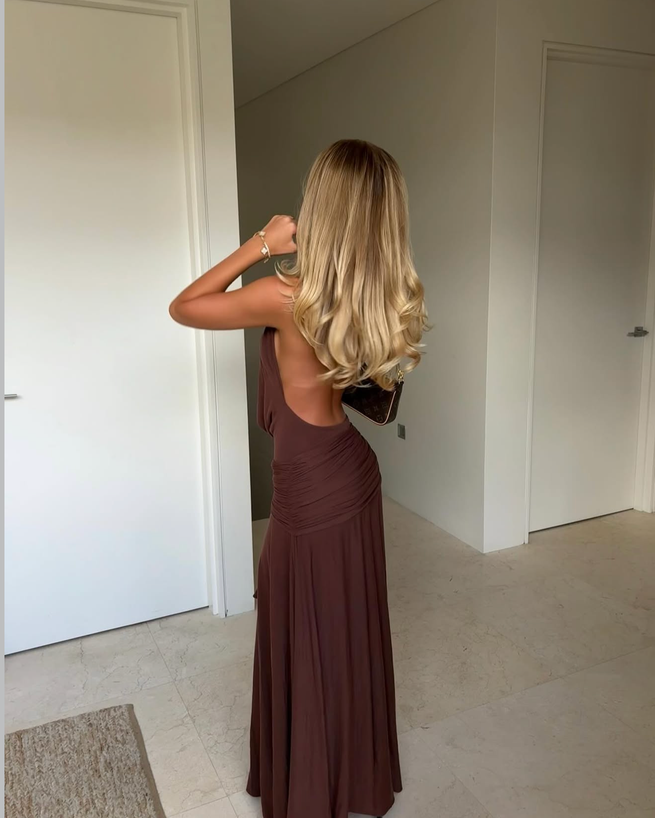 Evelyn Halter Maxi Dress