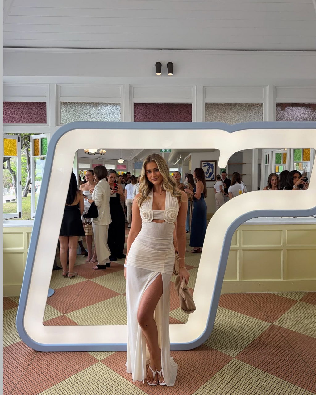 Viola Spiral Maxi Dress