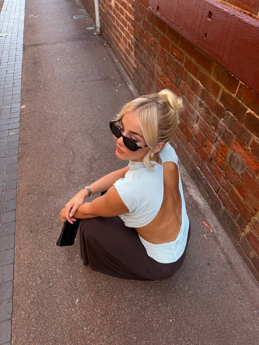 Conni Asym Midi Dress