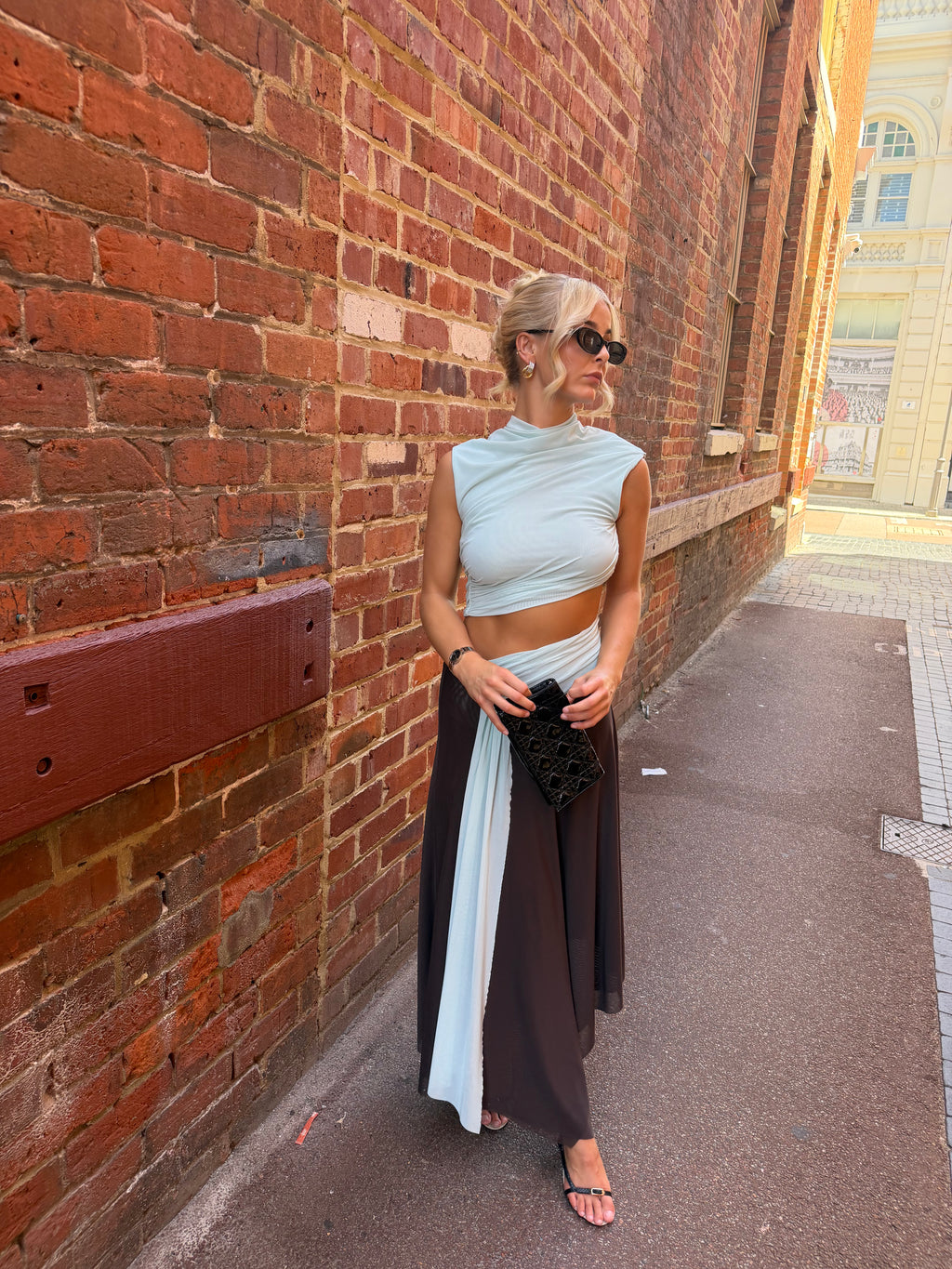 Conni Asym Midi Dress