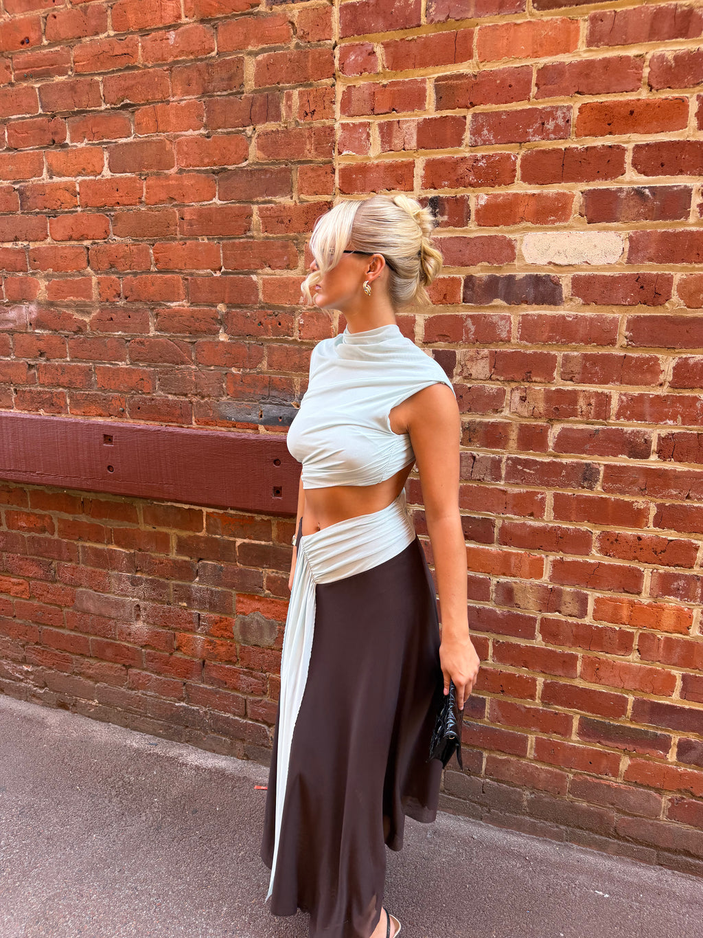 Conni Asym Midi Dress