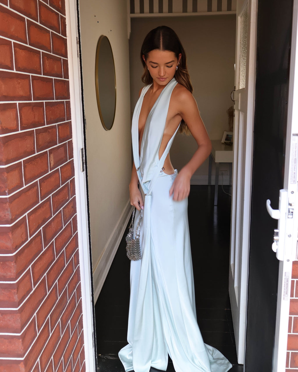 The Harlow Satin Dress