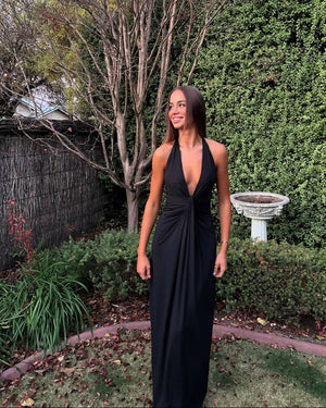 Tillie Draped Maxi Dress