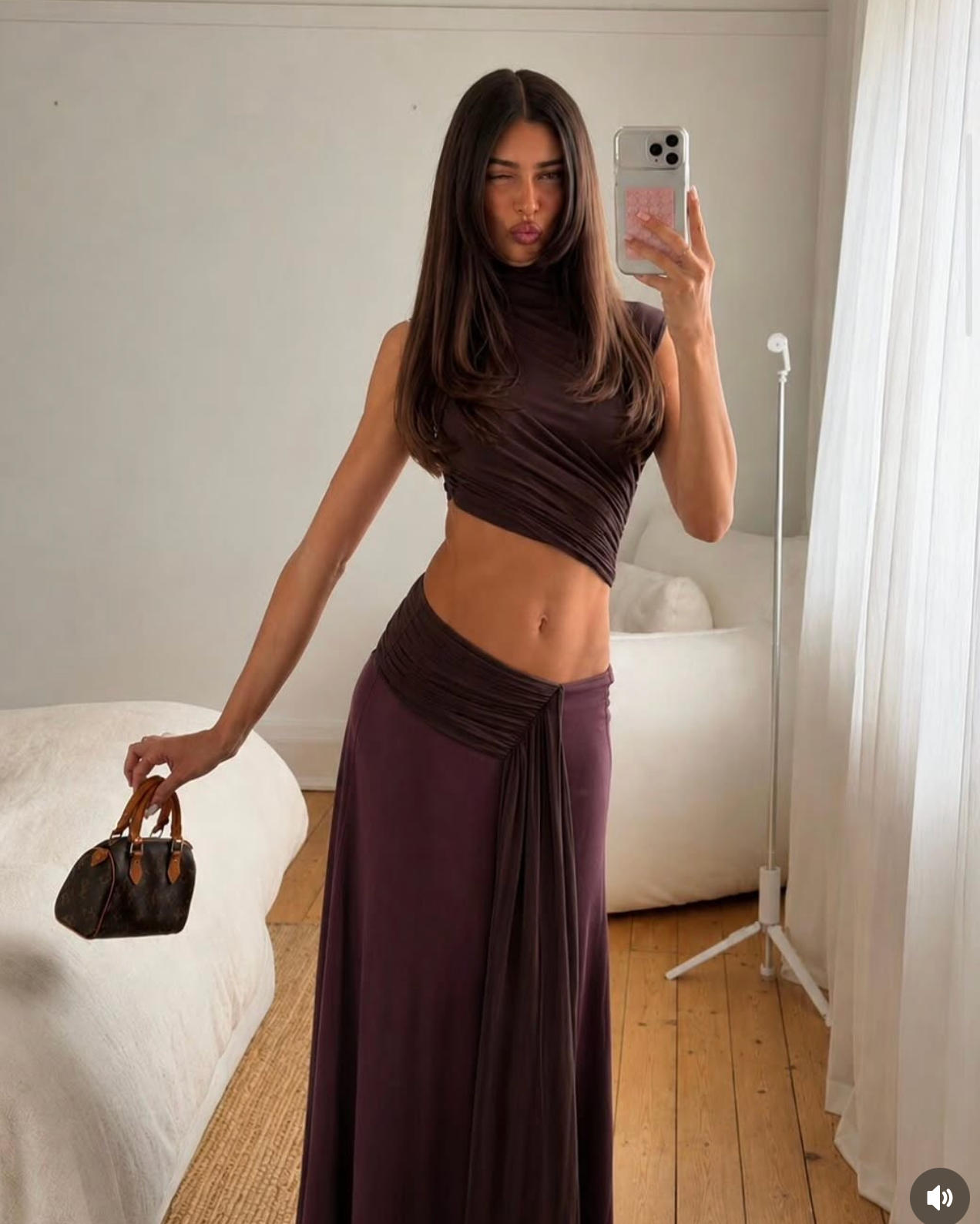 Conni Asym Midi Dress