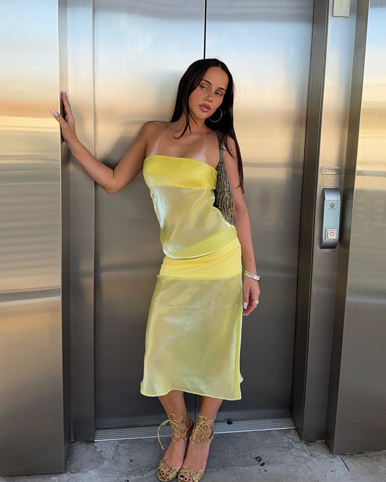 Melt Panel Dress