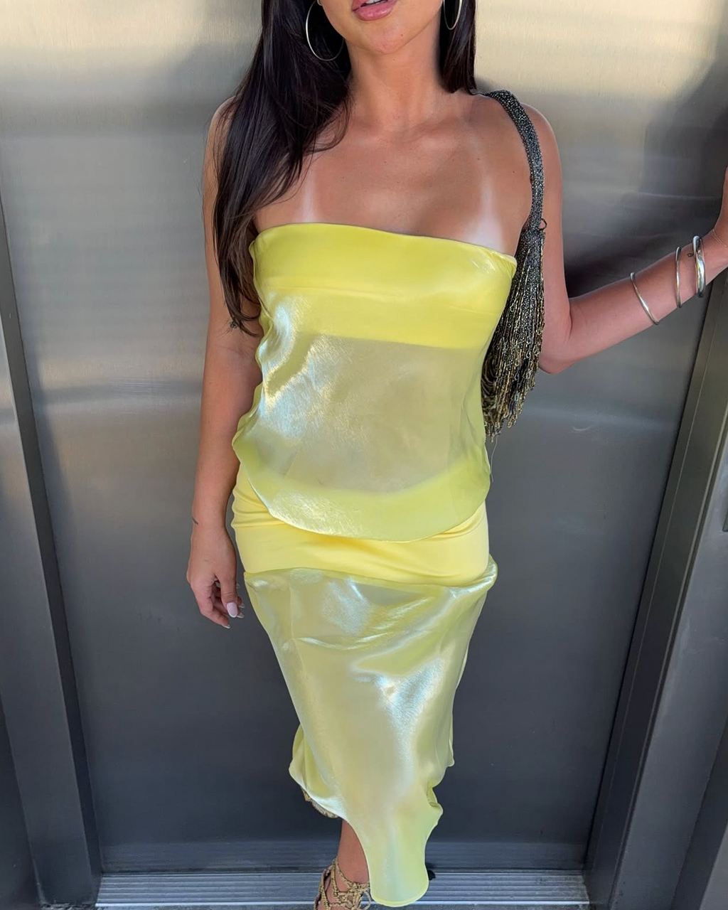 Melt Panel Dress