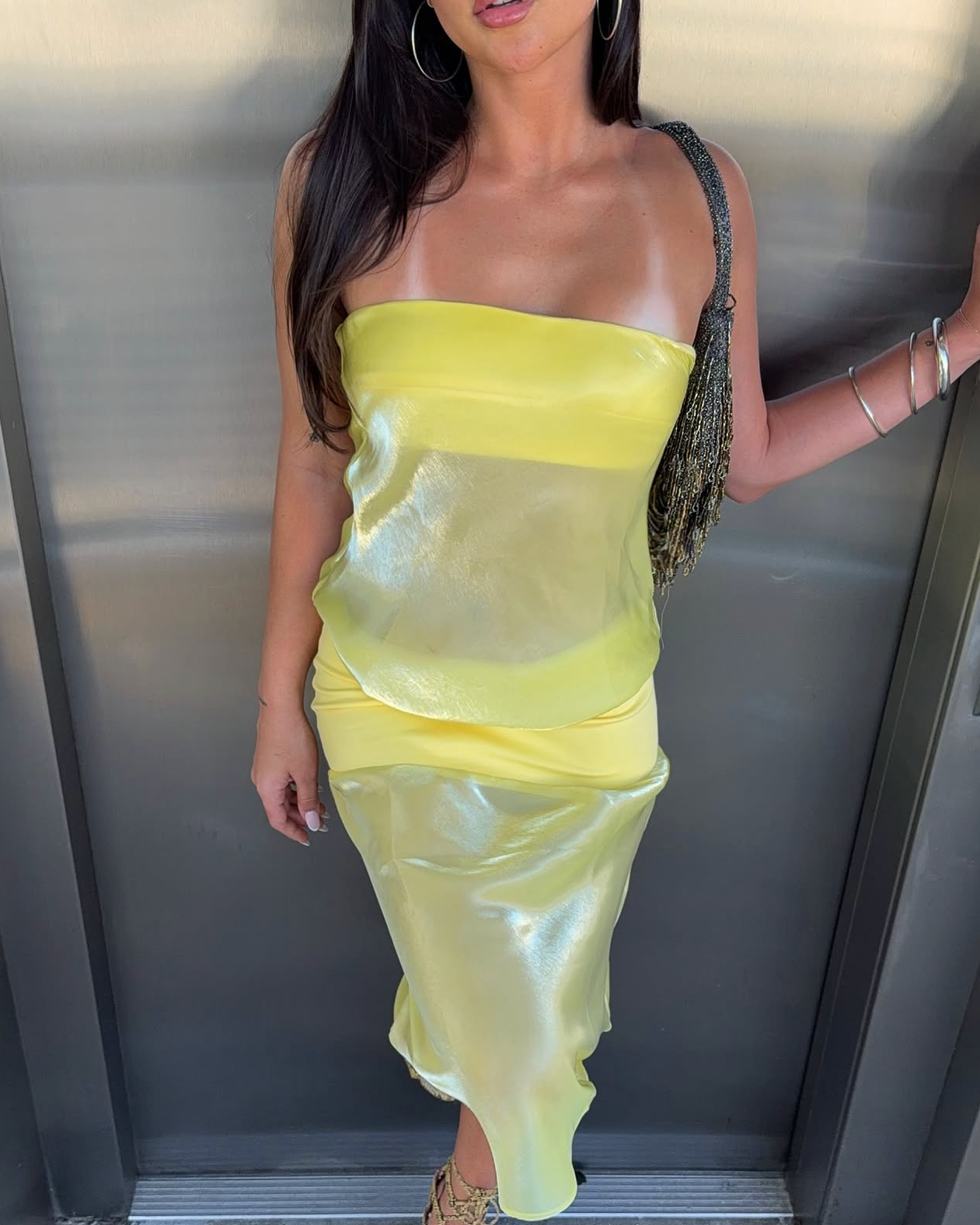 Melt Panel Dress