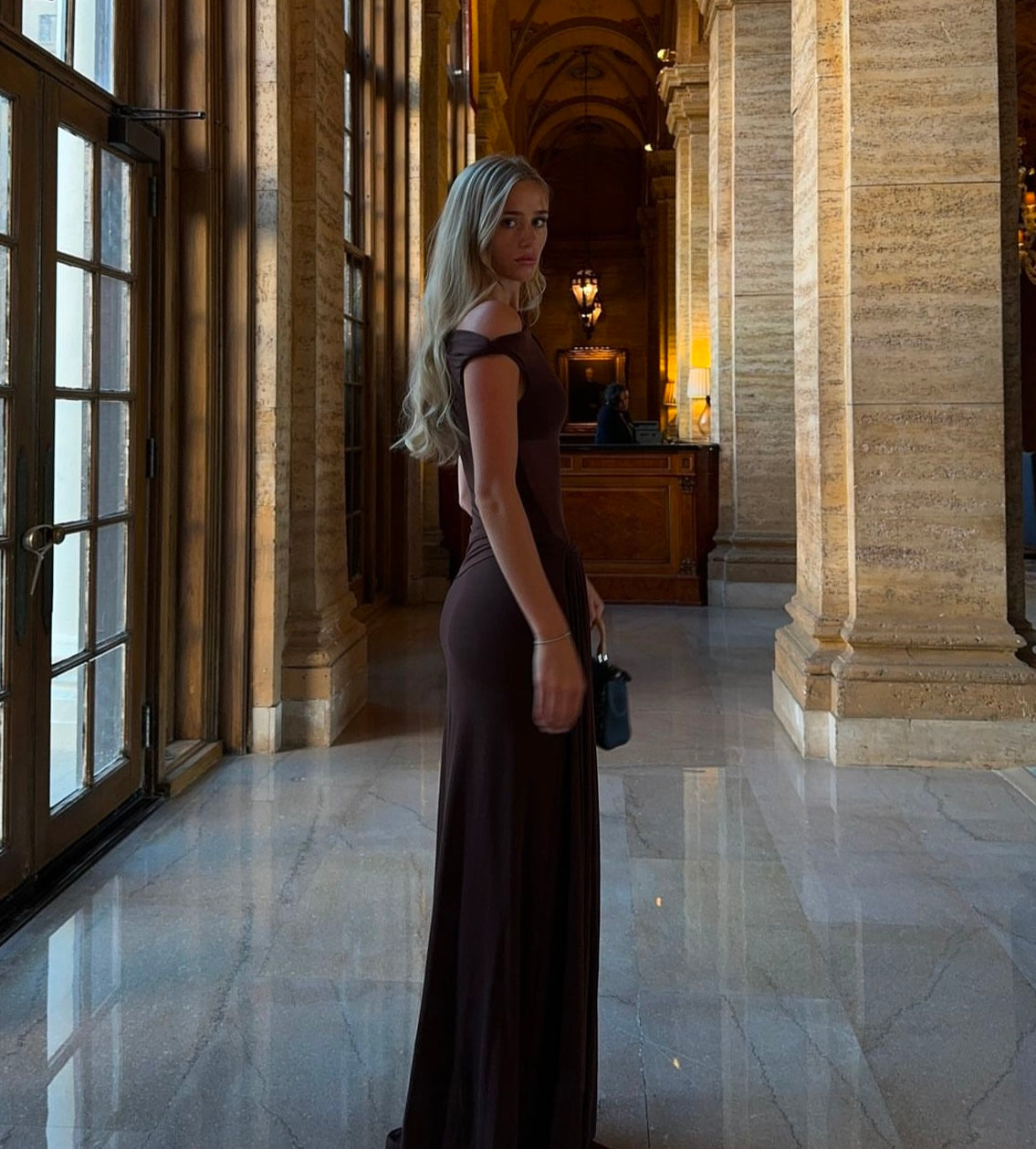 The 'Sisal' Mesh Dress
