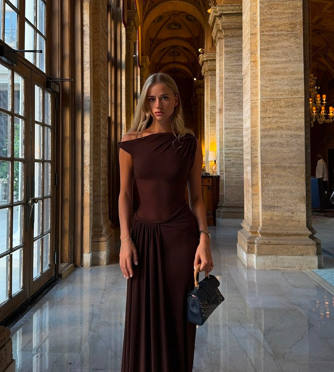 The 'Sisal' Mesh Dress