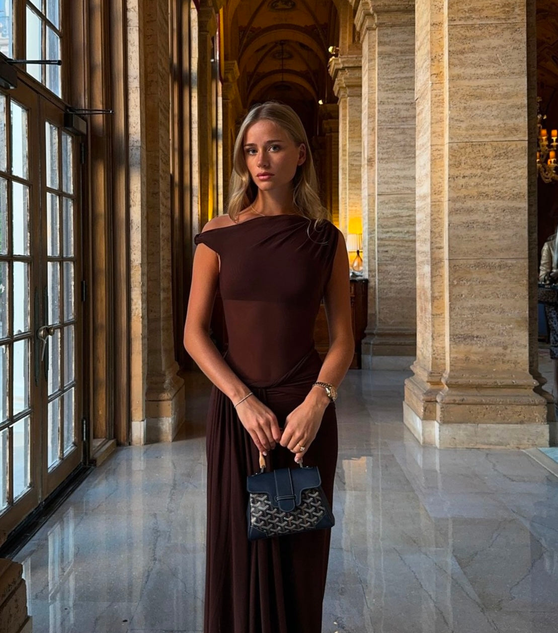 The 'Sisal' Mesh Dress