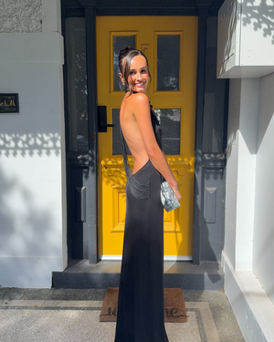 Jean Dress in Black