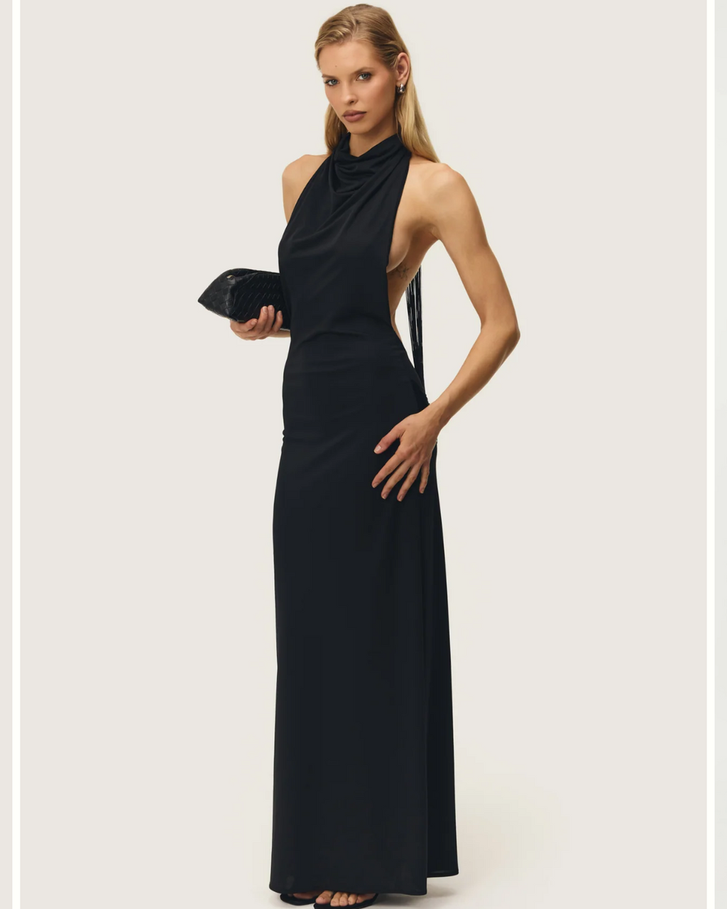 Jean Dress in Black