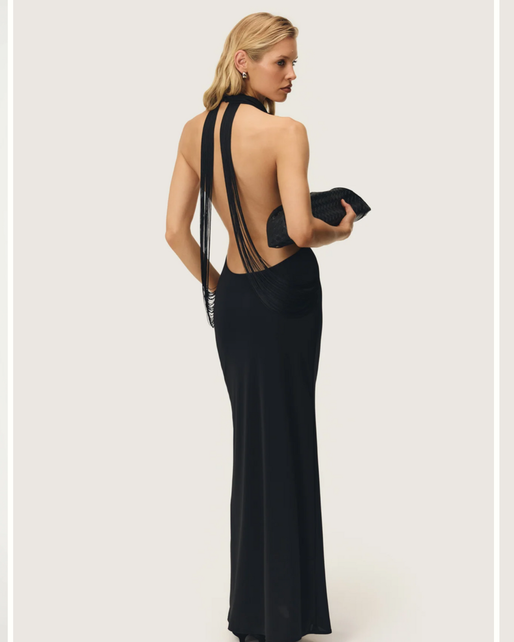 Jean Dress in Black
