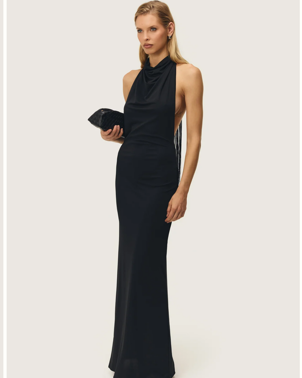 Jean Dress in Black