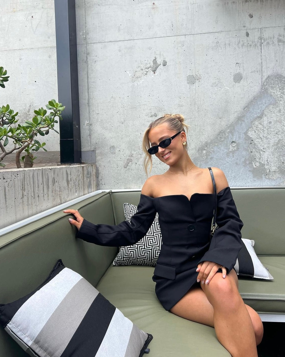 Sandrine Tailored Mini Dress