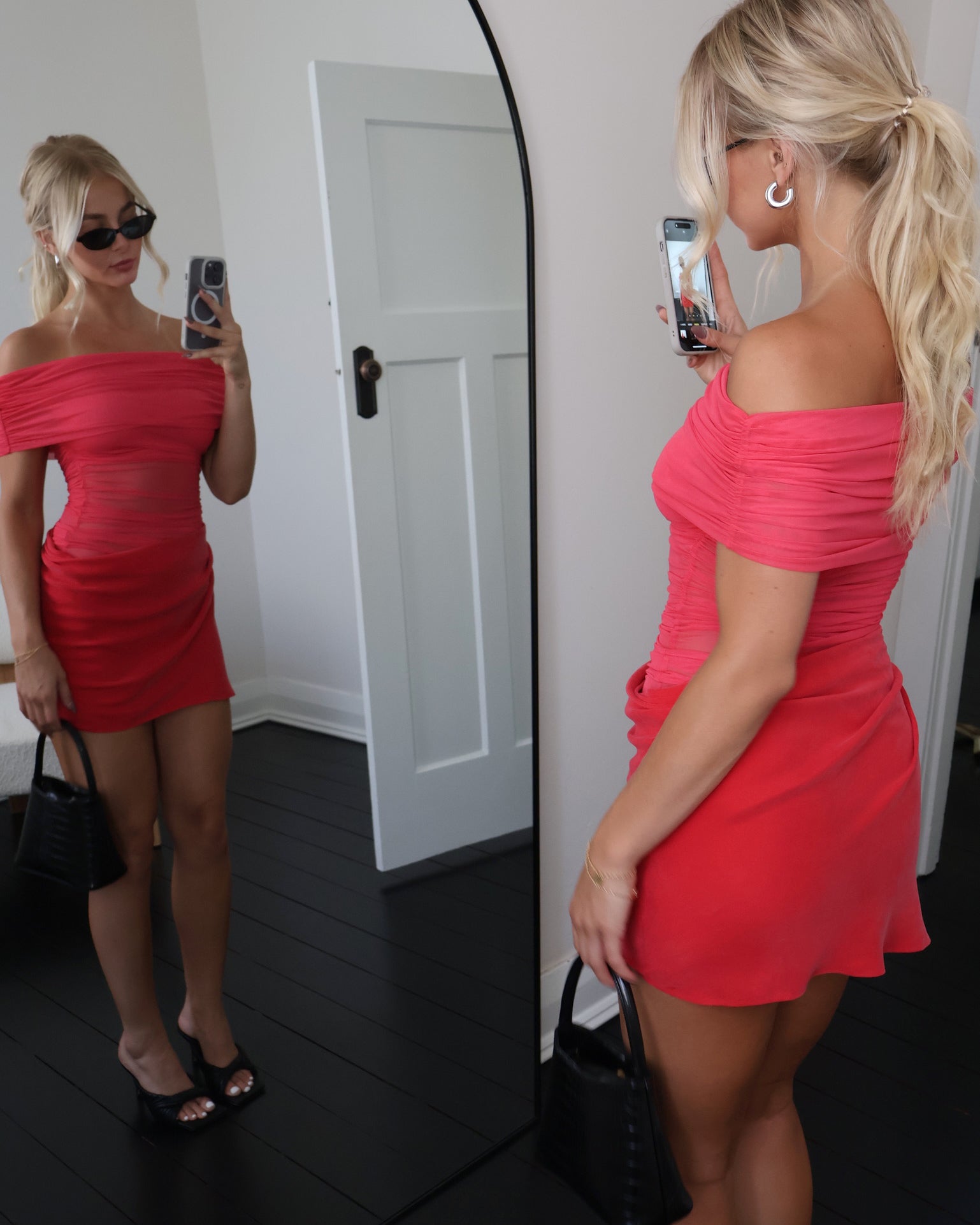 Nico Off shoulder Mini Dress