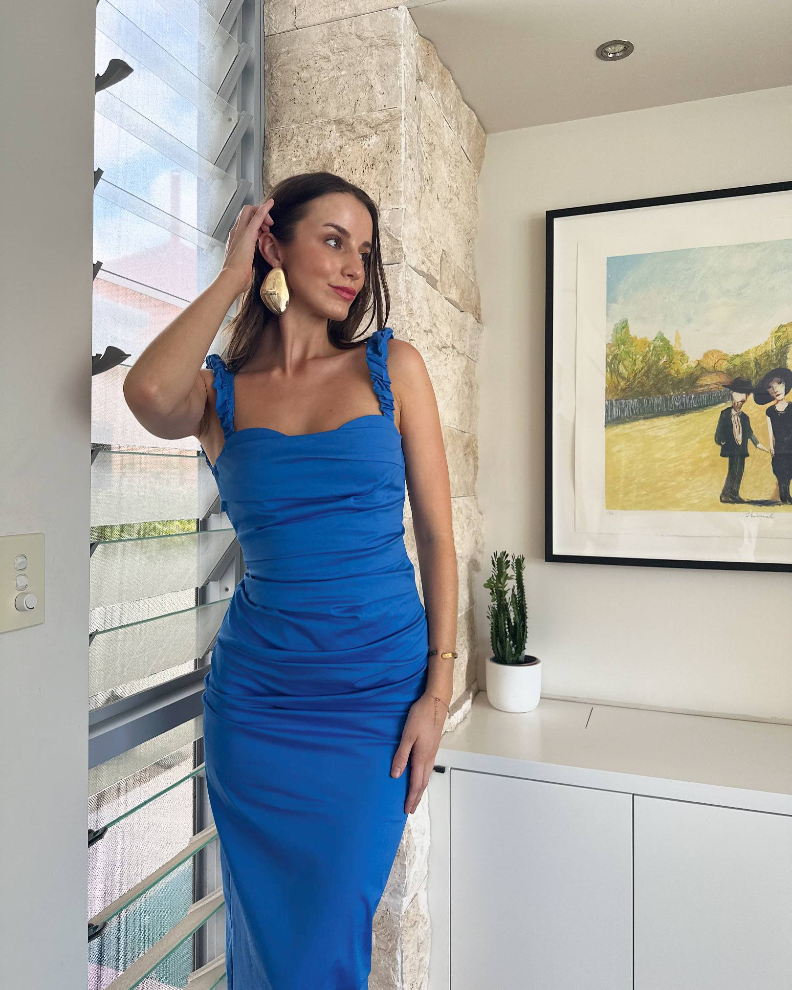 Azul Balconette Gown