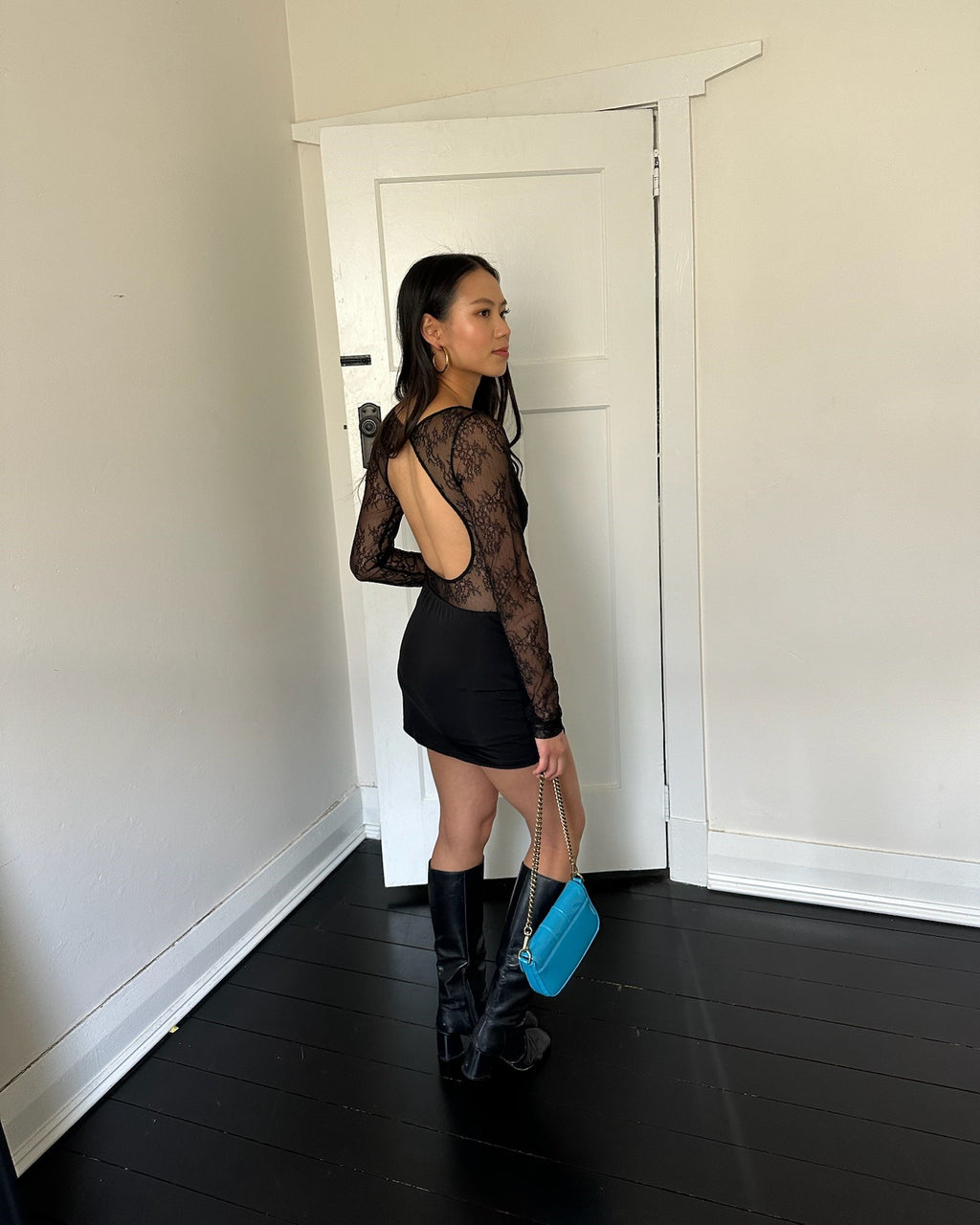 Yana Lace Mini Dress