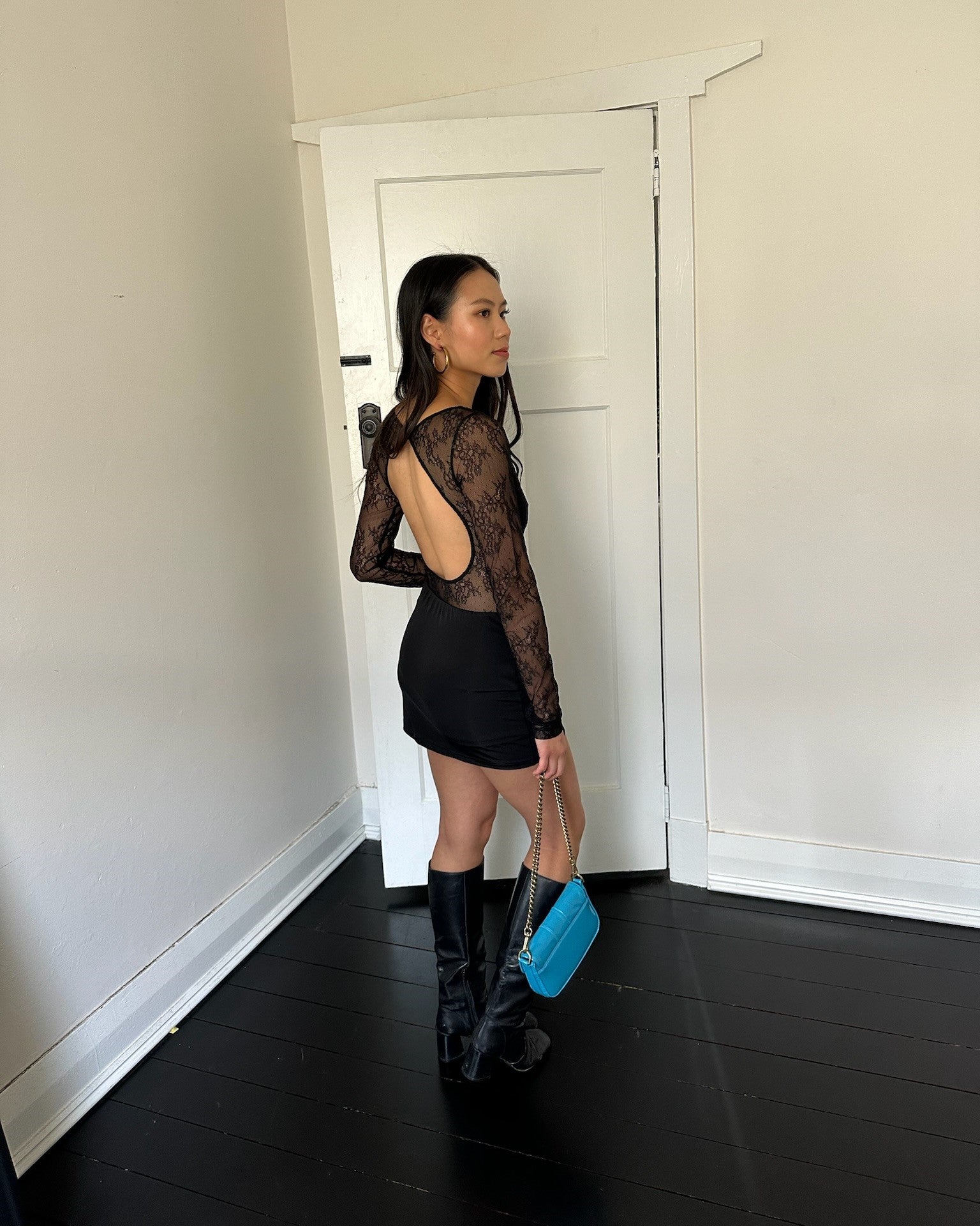 Yana Lace Mini Dress