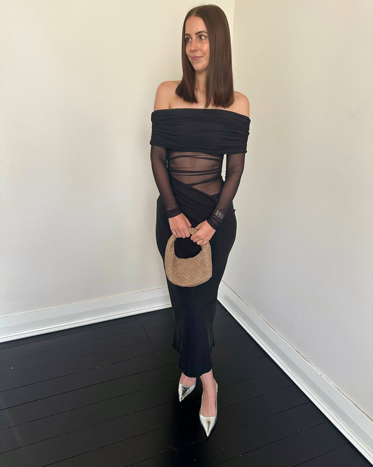 Yasmin Off-Shoulder Maxi Dress